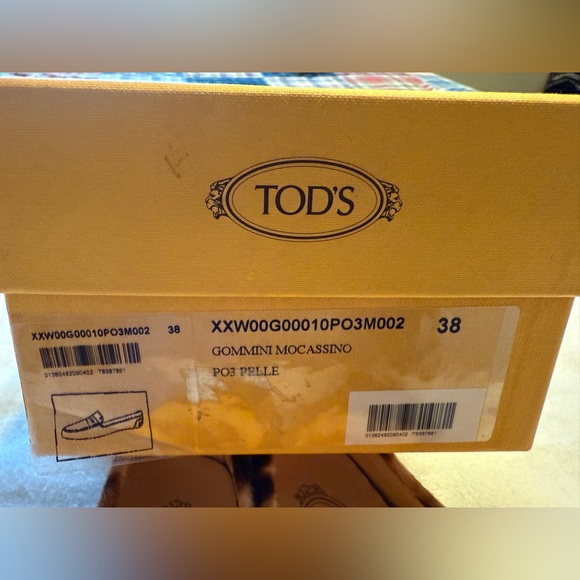 TOD’s Gommino Driver Animal Print Moccasin NIB Stealth Wealth - Picture 8 of 11